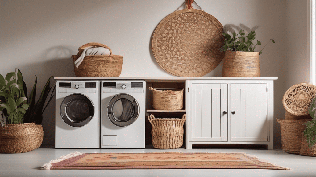 Boho Laundry Room Decor- Stylish & Functional Ideas
